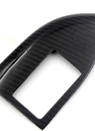 Real Carbon fiber Door Lock Button Panel Cover Trim For Range Rover Sport 14-17