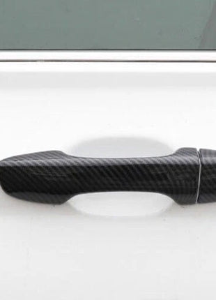 For Volkswagen Jetta Mk7 19-21 Carbon Fiber Style Exterior Side Door Handle Trim