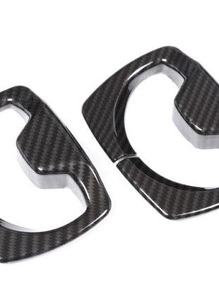 Carbon Abs Front Seat Belt Safty Buckle Cover For Bmw 3 4 Series F30 F34 2013-19