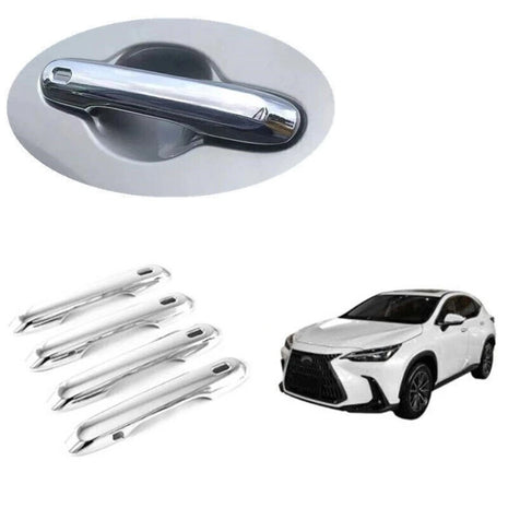 For Lexus NX250 NX350 ABS Chrome Exterior Side Door Handle Cover Trim 4p 2022-23