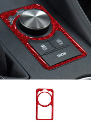 Red Carbon Fiber Interior Full Set Cover Trim For Lexus RC300 350 200T 2015-2020