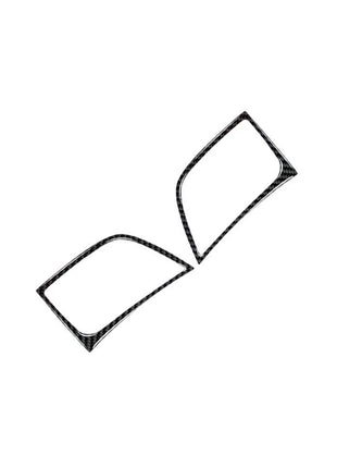 Carbon Fiber Dashboard Vent Outlet Outer Frame Trim For Nissan Sentra 2013-2019