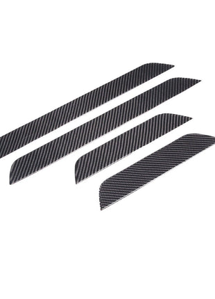 Carbon Fiber Car Interior Door Sills Cover Trim For Porsche Taycan 2019-2022