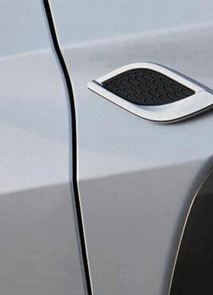 For Lexus NX250 350 2022-2023 ABS Chrome Front Side Vent Fender Cover Trim 2pcs