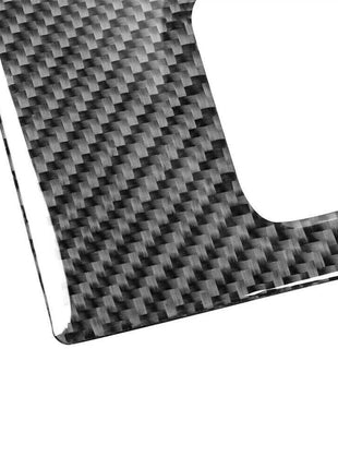 Carbon Fiber Center Air Vent Outlet Decorative Cover Trim For Volvo V60 2010-17