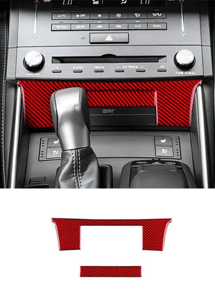 Red Carbon Fiber Interior Full Set Cover Trim For Lexus RC300 350 200T 2015-2020