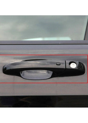 For Jeep Grand Cherokee 11-20 Out Side Door Bowl Cover Trim Carbon Fiber Look