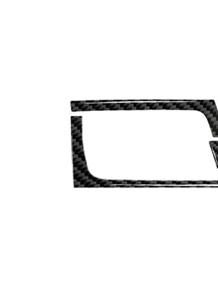 Carbon Fiber Front Warning Light Frame Cover Trim For Nissan Altima 2013-2015