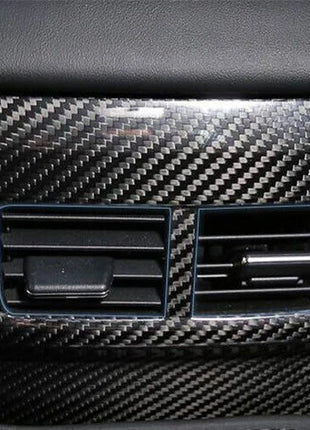 Back Row Air Outlet Vent Cover For Lexus RC350 200t 2015-2018 Dry Carbon Fiber