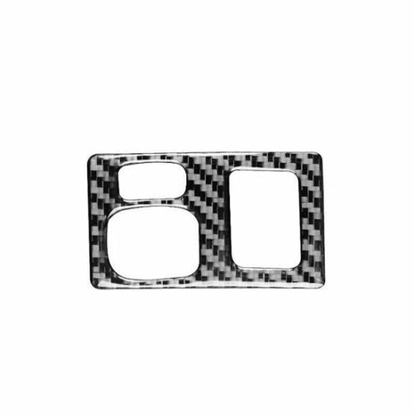 Interior Rearview Adjust Mirror Trim For Lexus CT200h 2011-13 Real Carbon Fiber