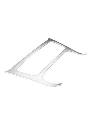 AC Button Control Console Frame Trim 2015-2018 1PCS Silver Steel For Ford Focus