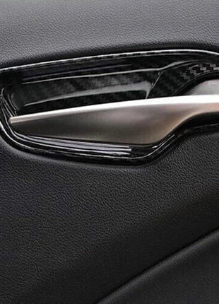 Interior Door Handle Bowl Cover Trim For Lexus UX200 250h 2019-2023 Carbon Fiber