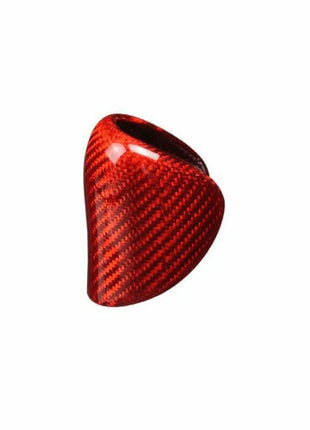 Gear Shift Knob Shifter Lever For Lexus IS300 350 2014-2019 Dry Red Carbon Fiber