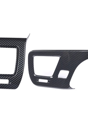For Lexus NX250 350 2022-2023 ABS Carbon Fiber L&R AC Air Outlet Vent Cover Trim