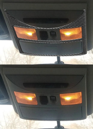 For Nissan Quest 2004-2006 Car Ceiling Light Frame Trim Cover TypeB Carbon Fiber