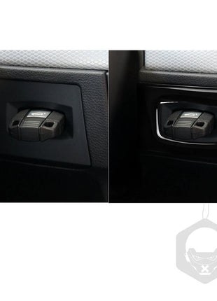 Black Car Key Hole Ignition Switch Button Cover For Bmw 3 Series E90 E92 2005-12