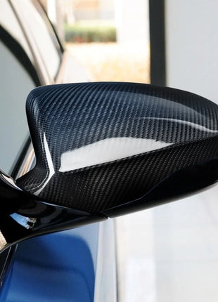 3K Real Carbon Fiber Rearview Side Mirror Cover For BMW M5 F10 12-17