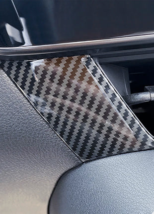 For Lexus NX 250 350 450h 22-24 Carbon Fiber Console Air Vent Outlet Cover Trim