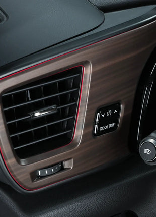 For Lexus NX250 350 2022-23 Peach Wood Console L&R Air Vent Outlet Cover Trim 2P