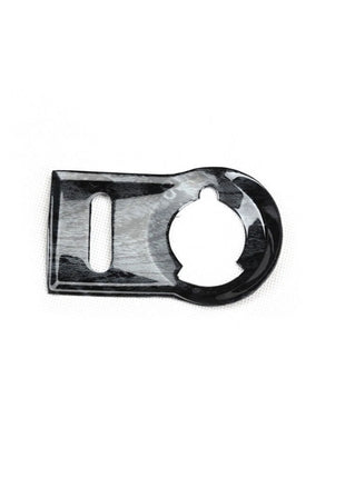 For Buick Lacrosse 2009-12 Black Wood Grain Headlight Control Button Frame Cover