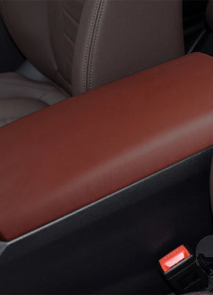 Pu Leather Red Center Console Armrest Box Cover For Bmw 3 Series G20 G28 2020-23