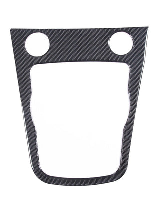Soft Carbon Fiber Center Console Trim Cover Sticker For Jaguar F-type 2013-2023