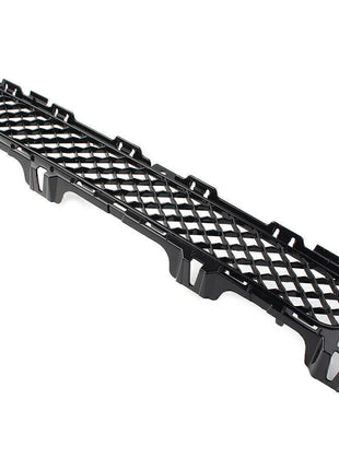 For Jaguar Xj 2010-2015 Front Lower Bumper Center Grille Mesh Grill Trim Black