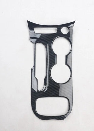 For Buick Envision 2014-2018 Carbon Fiber Gear Shift Water Cup Frame Cover Trim