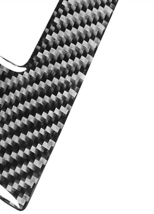 3Pcs Carbon Fiber Window Switch Button Panel Cover Trim For Volvo V60 2010-2017