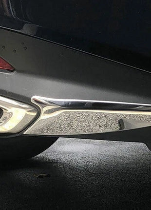 For Lexus RX350 450h 2020-2022 Chrome Rear Bumper Both Side Lip Molding Cover 2x