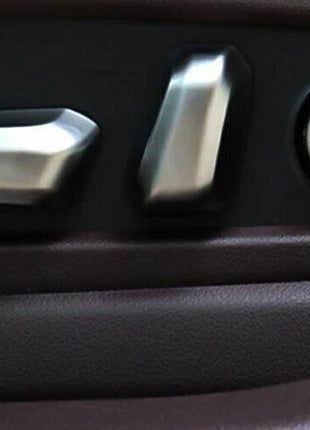 For Lexus NX250 350 2022-23 ABS Mate Silver Seat Adjust Handle Button Cover Trim