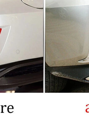 2P Chrome Exterior Rear Fog Light Lamp Frame Trim Fit For Lexus RX350 450h 16-19