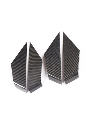 Real Carbon Fiber Inner Door Panel Cover Trim For BMW X5 X6 X7 G05 G07 2019-2021