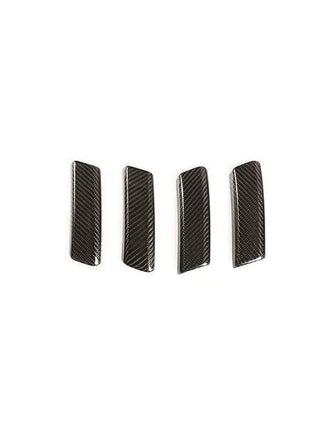 G-Class For Benz 2019-2022 Cover Trim 4pcs Interior Door Panel Dry Carbon Fiber