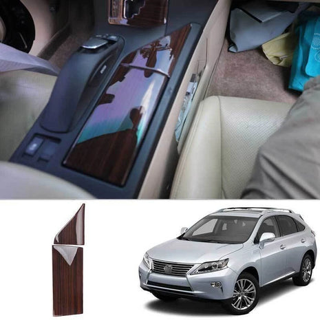 2P Peach Wood Grain Center Console Water Cup Holder For Lexus RX350 450h 2009-15
