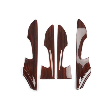 Fit For Buick Encore 2016-2018 Wood Grain Inner Door Handle Frame Cover Trim 4*