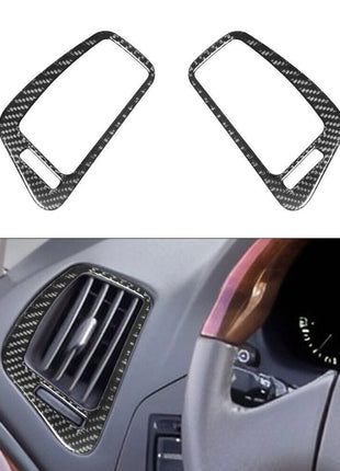 2Pcs Carbon Fiber Side Air Vent Outlet Cover Trim For Lexus RX300 1998-2003