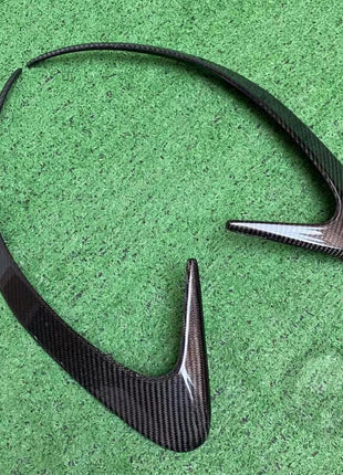 Dry Carbon Fiber Rear Bumper Splitter Canard Fins For Benz C292 GLE63 AMG W166
