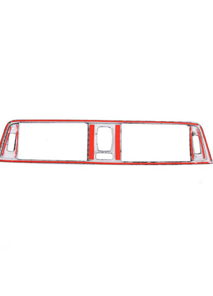 Silver Abs Central Air Outlet Vent Trim For Bmw 3 4 Series 3gt F30 F34 2013-2019