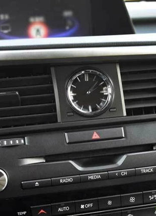 Black Titanium Console Air Outlet Vent Frame Tim For Lexus RX350 450h 2016-2022