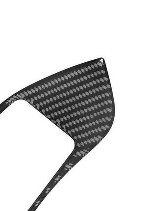 5Pcs Carbon Fiber Interior Central Console Cover Trim For Lexus RX300 Type A
