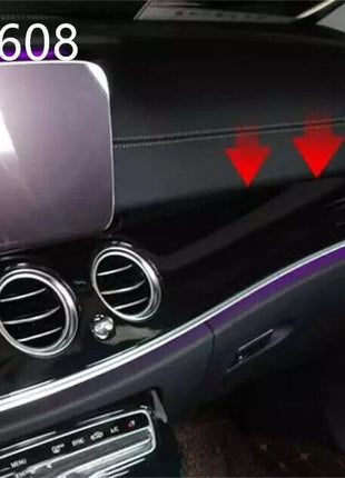 Gloss Black Center Console Dashboard Trim For Mercedes Benz E Class W213 2016-23