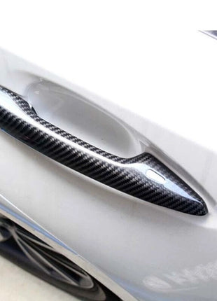 Real Carbon Fiber Exterior Door Handle Cover Trim Fit For Lexus IS250 F Sport