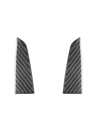 2pcs Carbon Fiber Rear Door Pull Panel Cover Trim For Nissan Altima 2019-2022
