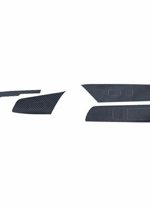 Window Lock Lift Panel Sticker Trim For Lexus UX200 250h 2019-2023 Carbon Fiber