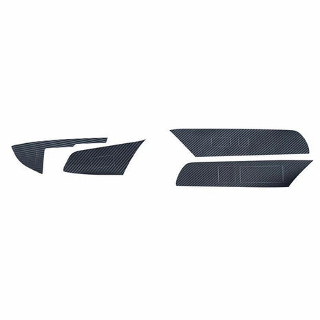 Window Lock Lift Panel Sticker Trim For Lexus UX200 250h 2019-2023 Carbon Fiber