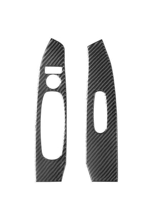 Carbon Fiber Front Door Window Control Panel Cover For Nissan Altima 2019-2022
