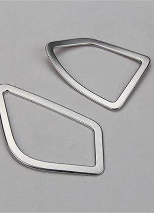Silver Abs Dashboard Air Vent Outlet Trim For Bmw 3 4 Series 3gt F30 F34 2013-19
