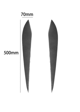 Carbon Fiber  Central Console Side Strips Cover Trim For Nissan Altima 2019-2022
