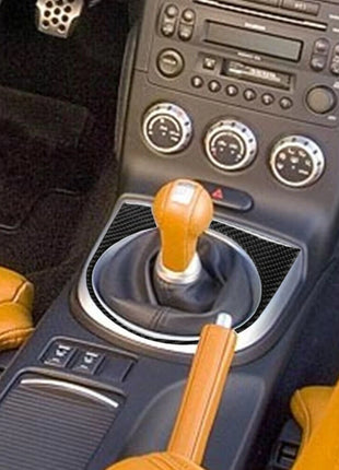 Carbon Fiber Inner Gear Shift Panel Frame Cover Trim For Nissan 350Z 2003-2009